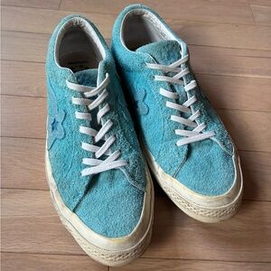 Converse Golf Le Fleur x One Star Ox ‘Bachelor Blue’, light blue, US 10, used